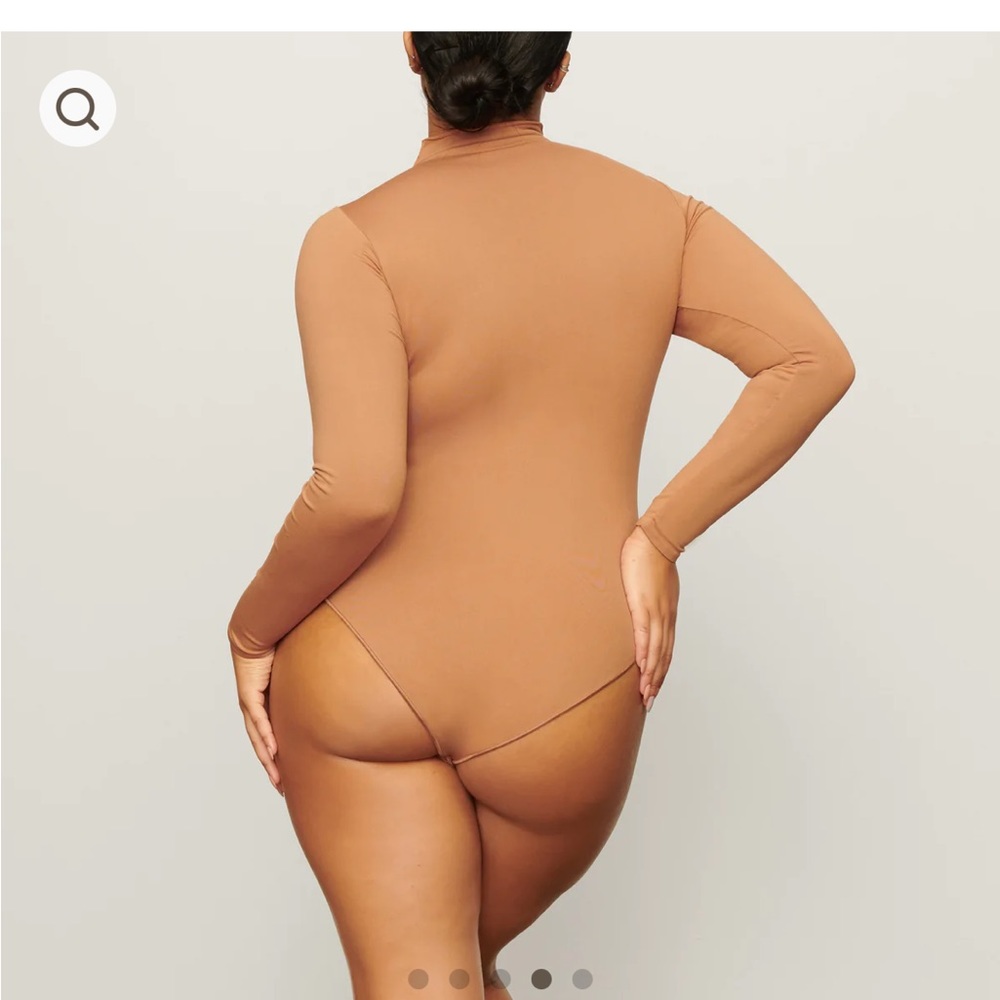SKIMS mock neck long sleeve bodysuit